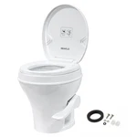 Seaflo Rv Toilet, Residential Height 18.4", Gravity Flush Foot Pedal, Soft Cl.... Fixed Price $243.09.