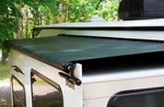 Sunwave Rv Slide Out Awning Topper Fabric Only Black 110". Fixed Price $29.98.