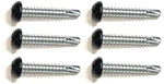 Cpg #8 X 1" Black Self Tapping Pan Head Screws TEC-2, Rv Trailer Camper, 6 Pack. Fixed Price $6.51.