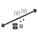 For Trailers Rvs Trucks LUG-4" 44" Hub Face Iron 2000LBS 2KLBS Axle. Fixed Price $149.28.
