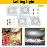 12V Rv Interior Led Ceiling Light Boat Camper Single Trailer Dome 300LM Dimmer. Fixed Price $24.03.