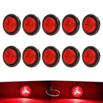 New Sun 2" Round Led Trailer Side Marker Lights, Waterproof W/ Grommet. Fixed Price $58.49.