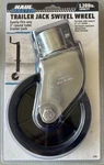 Haul Master Trailer Jack Swivel Wheel 1200 Lb Capacity Fits Tube. Fixed Price $40.00.