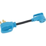 Makerz 50 Amp To 30 Rv Adapter Cord 12 Inch Heavy Duty With Light. Fixed Price $13.65.