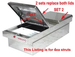 Sets Nitro Prop Strut Spring Fits Weather Guard 7917-2PK Tool Box Lid Lift Rod. Fixed Price $44.99.