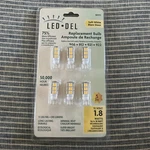 New Optilite 6 Pack Led Del Replacement Bulb 12 Volt 1.8 Watt Soft White #101771. Fixed Price $35.00.