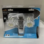 Non Metallic Acrylic Handle Faucet - Chrome 4" Centerset For Home Bath Rv Camper. Fixed Price $7.99.