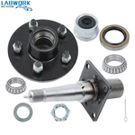 On 4.5" Trailer Hub Kit W/ Bearing & Brake Flange 8.25' 1.75' Round. Fixed Price $99.31.