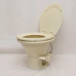 Dometic Gravity Flush Toilet 302311683 Bone - Cracks. Fixed Price $150.67.