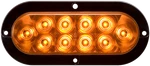 Optronics 6 Oval Amber Sealed Lights For Surface Mount. Fixed Price $37.27.