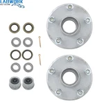 1' Spindle With Trailer Bearing Kit On 4.5' Hub For 2000LB. Fixed Price $71.47.