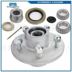 Bearings With Trailer Galvanized Hub On 4.5" For Axle 3500 Lbs L68149 L44649. Fixed Price $55.89.
