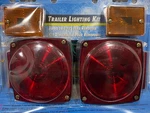 Blazer International Square Trailer Light Kit C6423 - Under 80 Inches Wide. Fixed Price $13.59.