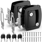 Rv Door Lock , Aluminum Alloy Lighter Latch With Paddle Deadbolt & 4 .... Fixed Price $54.99.