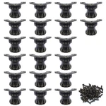 Uenhoy 20 Pcs Antique Jewelry Box Legs, 36MM 25MM/ 1.41" 0.98", Bronze. Fixed Price $16.65.