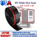 Racewill 1/2"X2.75"X35' Rv Trailer Slide Out Wiper Seal Rubber Weather. Fixed Price $55.99.