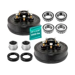 Set Of Jadode 10" X 2-1/4" Trailer Brake Drum Kit On 4.5 With Bolt 1/2".... Fixed Price $140.05.