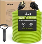 Nilight 30 Amp Rv Extension Cord 100 Ft 125V Heavy Duty 10/3 Gauge Bright Green. Fixed Price $285.99.