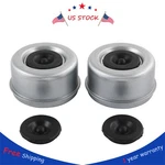 (2)TRAILER Rv Camper 2.72" Axle Dust Cap Grease Cover Dexter Ez Lube Rubber Plug. Fixed Price $8.99.