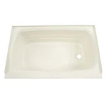 Lippert 209376 Abs Acrylic Rectangular Parchment 24" X 36" Bathtub W Right Drain. Fixed Price $253.70.