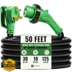 Electery Generator Cord 50FT TT-30P L5-30R. Fixed Price $139.99.