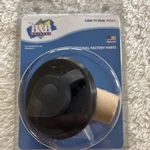 B&b Molders 94321 476-B-3-A Black Exterior Cable Tv Plate New Sealed. Fixed Price $14.77.