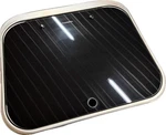 Dometic Square Rv Kitchen Sink W/ 1-HOLE Faucet & Glass Cover. Fixed Price $374.95.
