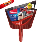O-cedar Pet Pro With Step-on Dustpan Powercorner Broom, Red. Fixed Price $22.95.