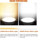 Inch 12V Led Puck Light, DLFST3-008/RVR3H-MH40, 4000K Full Aluminum Recesse. Fixed Price $20.49.