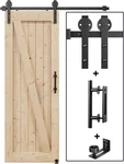 Easelife 6 Ft Sliding Barn Door Track Handle Hardware Kit,basic J Pulley,.... Fixed Price $64.95.