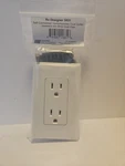White Rv Electrical Outlet Durable Design Easy Installation For Motorhome Power. Fixed Price $15.00.
