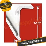 Ap Products 021-85001-8 8' Polar White Aluminum Corner Moulding. Fixed Price $83.41.
