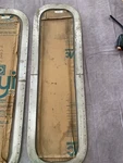 1969-78 Airstream Flat Stack Medium Fixed Window Riveted Single Pane New Stock. Fixed Price $495.00.