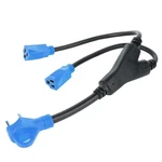 30 Amp (2) 15 Female Rv Y Split Power Cord Adapter Connectors. Fixed Price $20.87.