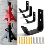 Aucuqu 4 Packs Jack Stands Wall Mount Organizer, Heavy Duty Stainless Steel H.... Fixed Price $18.73.