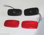 *new* 1 Pair Optronics Red Side Marker Lights MC32RBB Reflex Black Base Monaco. Fixed Price $15.49.