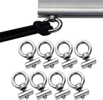 8PCS Awning Rail Stoppers 6MM For Caravan Motorhome Campervan Silver. Fixed Price $19.70.
