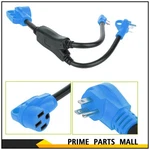 New Rv Power Cord Adapter Y Split 50 Amp Female To 1X 15 30. Fixed Price $24.49.