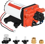 12V High Pressure Rv Water Pump 5.5GPM 70PSI Self Priming For Boat & Garden. Fixed Price $100.99.