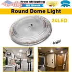 New Rv Led 12V Ceiling Fixture Round Dome Light White For Camper Trailer Marine. Fixed Price $11.39.