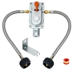 Skyflame 2-STAGE Auto Changeover Rv Propane Regulator, Dual Tank Conn.... Fixed Price $67.47.
