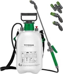 Vivosun 1 Gallon Lawn And Garden Pump Pressure Sprayer With 3 Water Nozzles. Fixed Price $27.99.