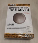 Adco 9754 Diamond Plated Steel Vinyl Spare Tire Cover - 29 3/4" Diameter Wheel. Fixed Price $14.99.