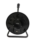 AUDIO2000'S ADC2716B Black Cable Reel Capacity 330' Of 6MM -new. Fixed Price $45.99.