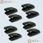 Jr Products Rv Baggage Door Catch - Set Of 8 Black Bullet Shaped #10224 New. Fixed Price $7.94.
