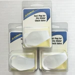 3 Pack Of Jr Products 422-PW-A White Rubber Dust Plug For City Water Check Valve. Fixed Price $5.97.
