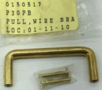 Jayco 0150517 Brass Wire Pull Handle P30PB 3-1/4"X1-1/8" Rv, Camper. Fixed Price $12.00.