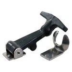 Jr Products 10875 2.5"L Silver/black Rubber Hood Latch. Fixed Price $19.47.