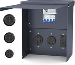 Temporary Power Outlet Panel Weatherproof, Thicker Prewired Rv Electrical. Fixed Price $129.99.