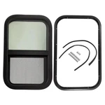 24" X 15" Rv Window Horizontal Slider Trim Ring Screen For Camper Cargo Trailer. Fixed Price $85.75.